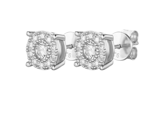 SOLITAIRE STUD EARRINGS