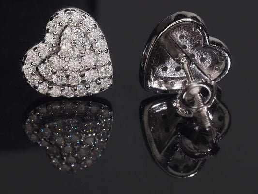 HEART SHAPED EARRINGS